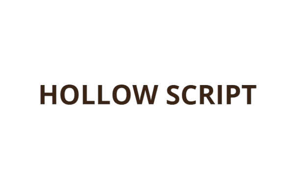  HOLLOW SCRIPT